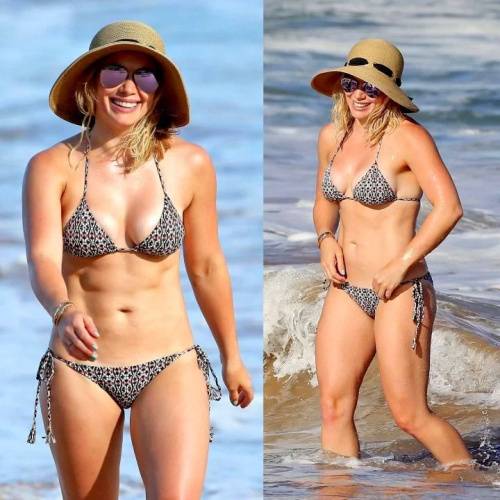 Hilary Duff Sexy Paparazzi Bikini Beach Set Leaked - jizzy.org on unlisto.com