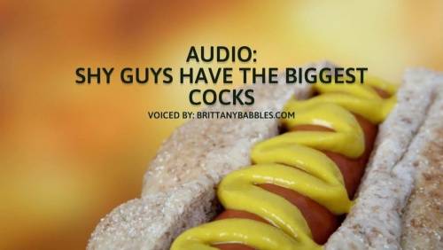 Audio: Shy Guys Have The Biggest Cocks - tube8.com on unlisto.com