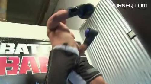 MMA fighter fucks a curvaceous girl in the locker room - new.porneq.com on unlisto.com