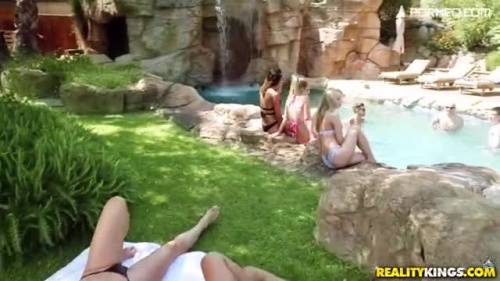 Cathy Heaven got involved in exciting hot group fuck outdoors - new.porneq.com on unlisto.com